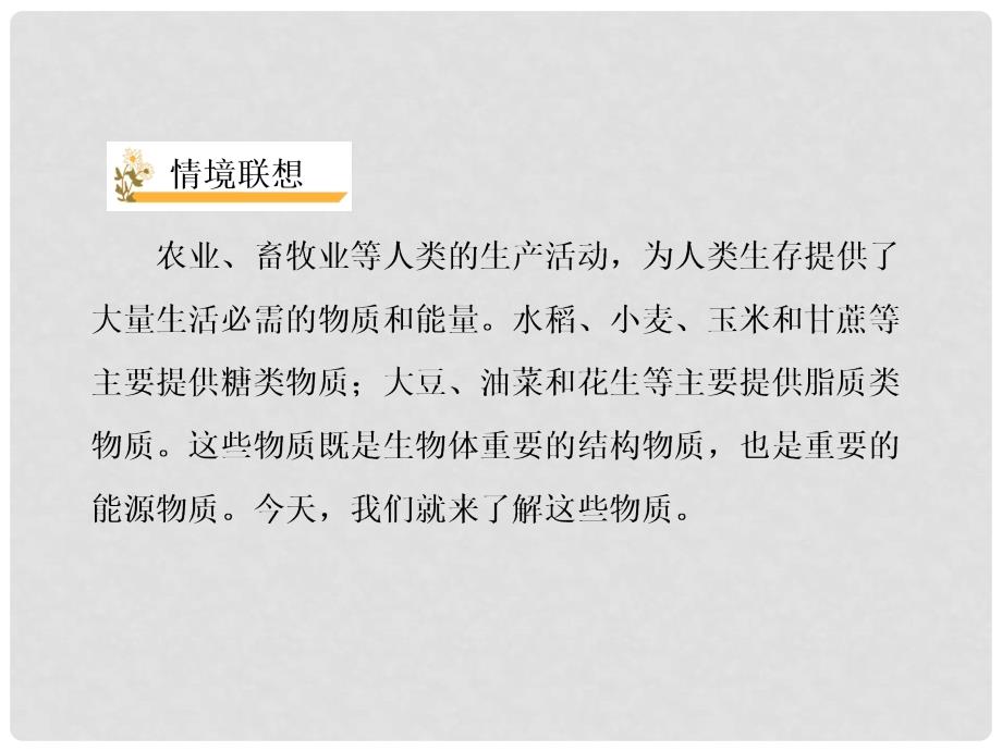 高中生物 24 细胞中的糖类和脂质讲义手册课件 新人教版必修1_第4页