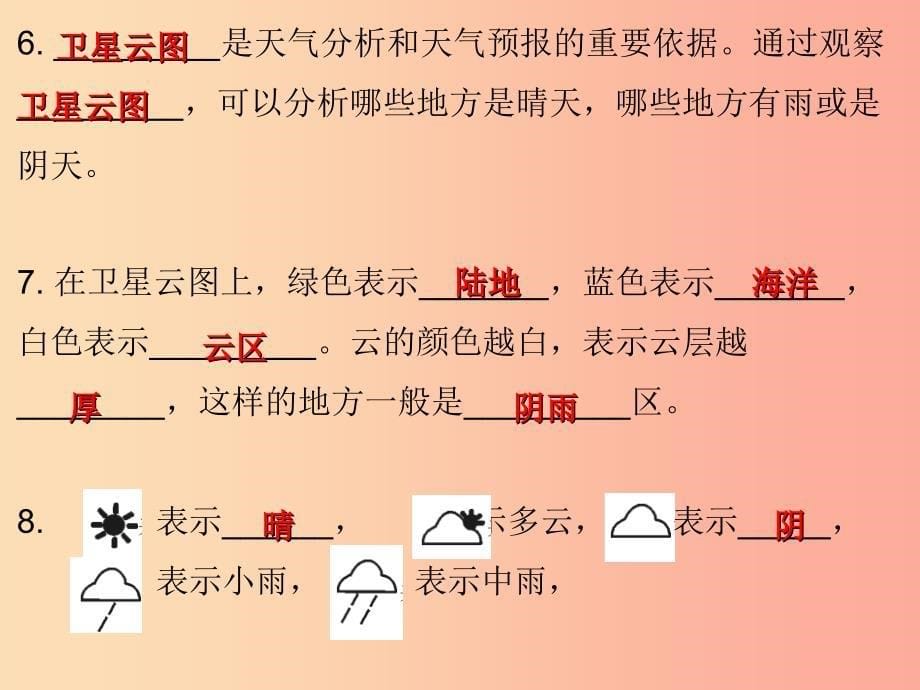 七年级地理上册 3.1多变的天气知识梳理型课件 新人教版.ppt_第5页