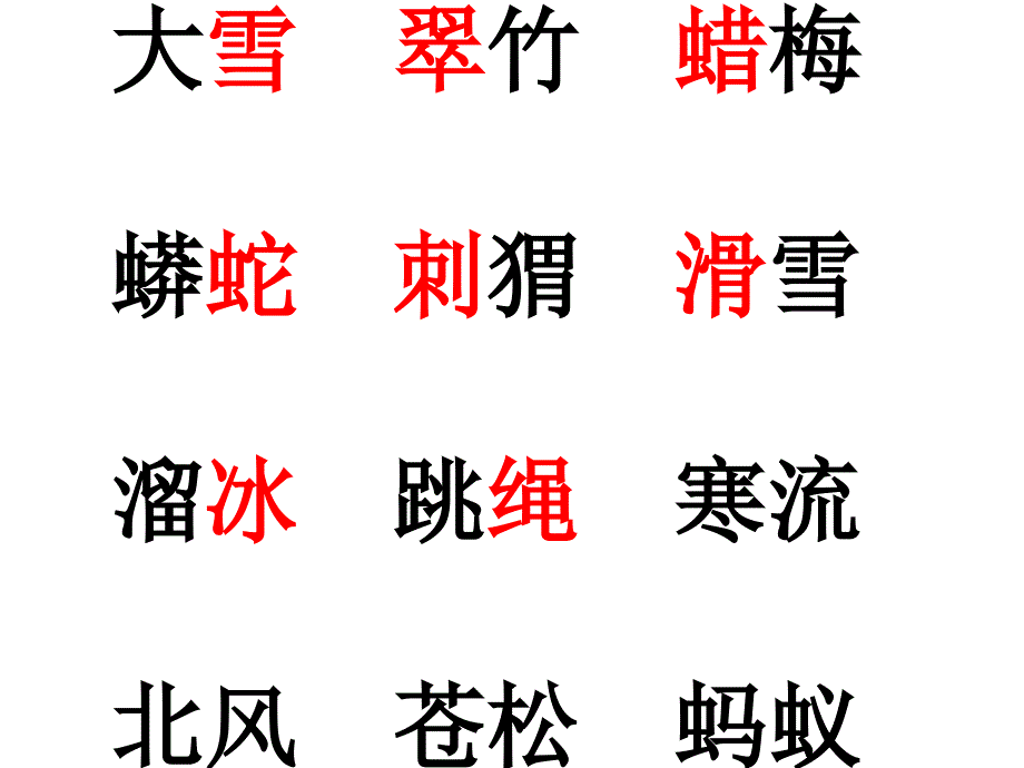 苏教版小学语文二年级上册精品课件识字5_第4页