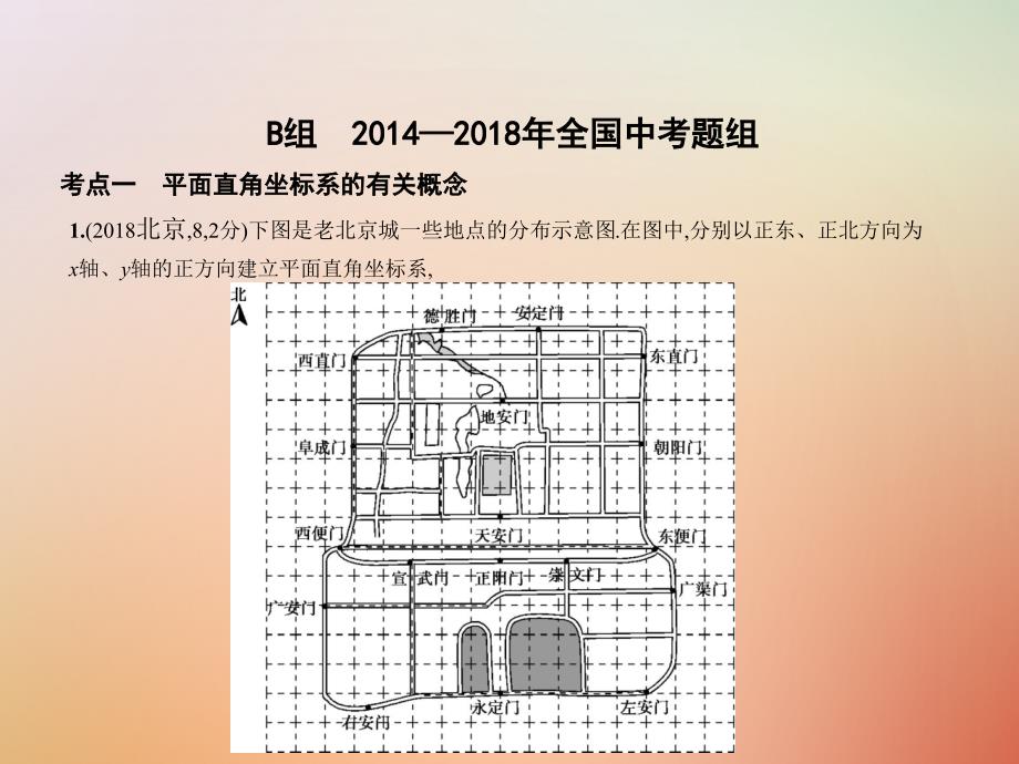 （福建专用）2023年中考数学复习 第三章 变量与函数 3.1 位置的确定与变量之间的关系（试卷部分）优质课件_第4页