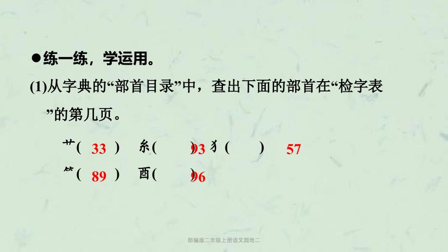 部编版二年级上册语文园地二课件_第4页