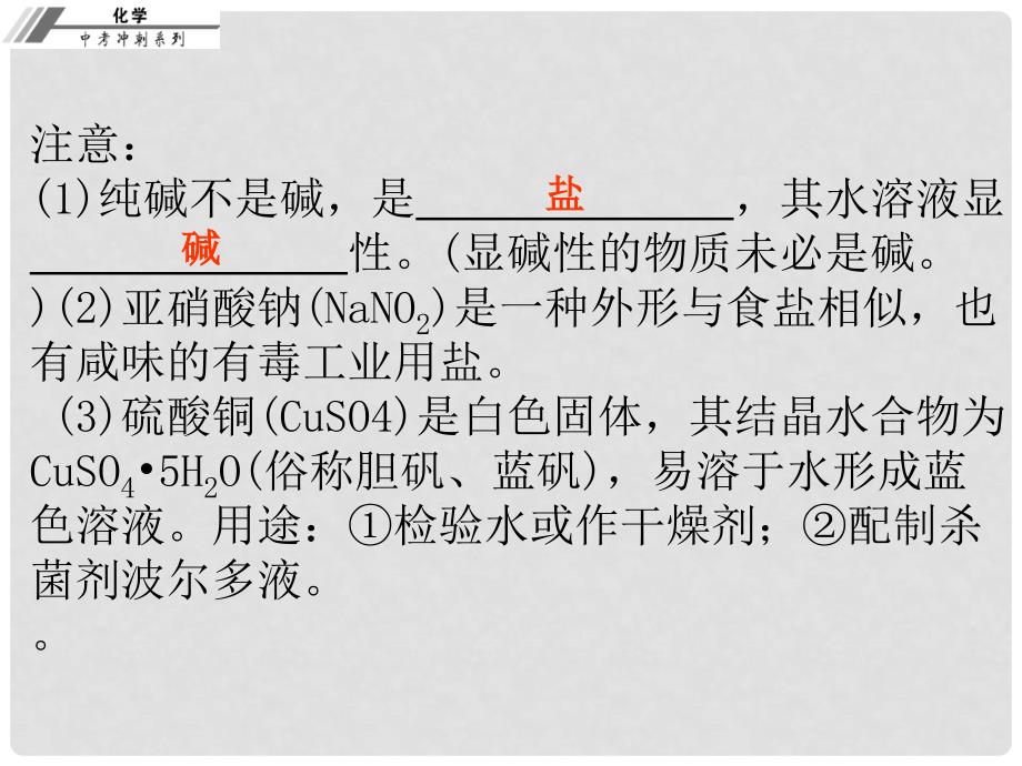 中考化学总复习 第十九章 盐和化学肥料（课堂本）课件_第4页