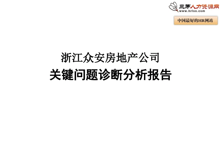 关键问题诊断分析报告_第1页