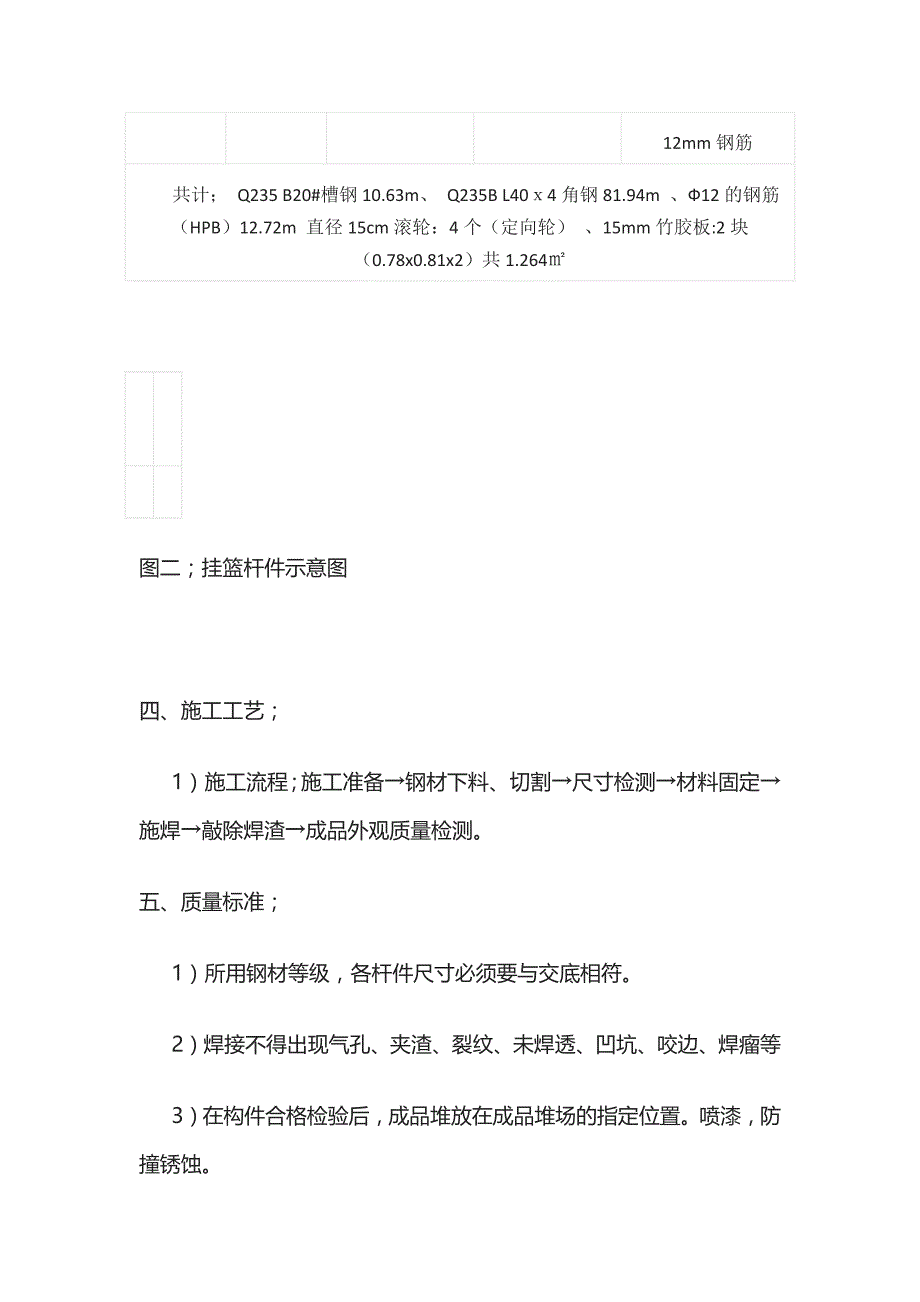 钢箱梁挂篮制作技术交底全_第3页