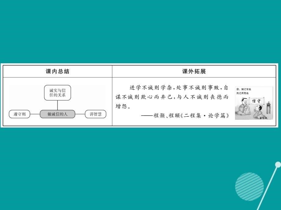 mzo2023年秋八年级政治上册 10.2 做诚信的人课件 新人教版_第5页