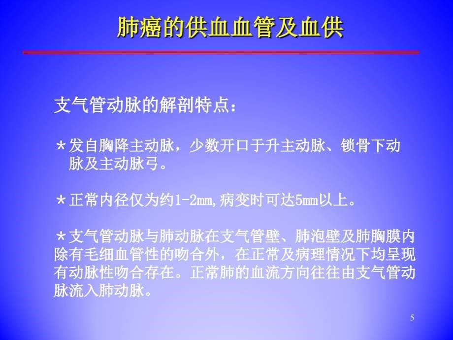 多层螺旋CT血管造影及三维重建技术在肺癌血供诊断中的应用_第5页