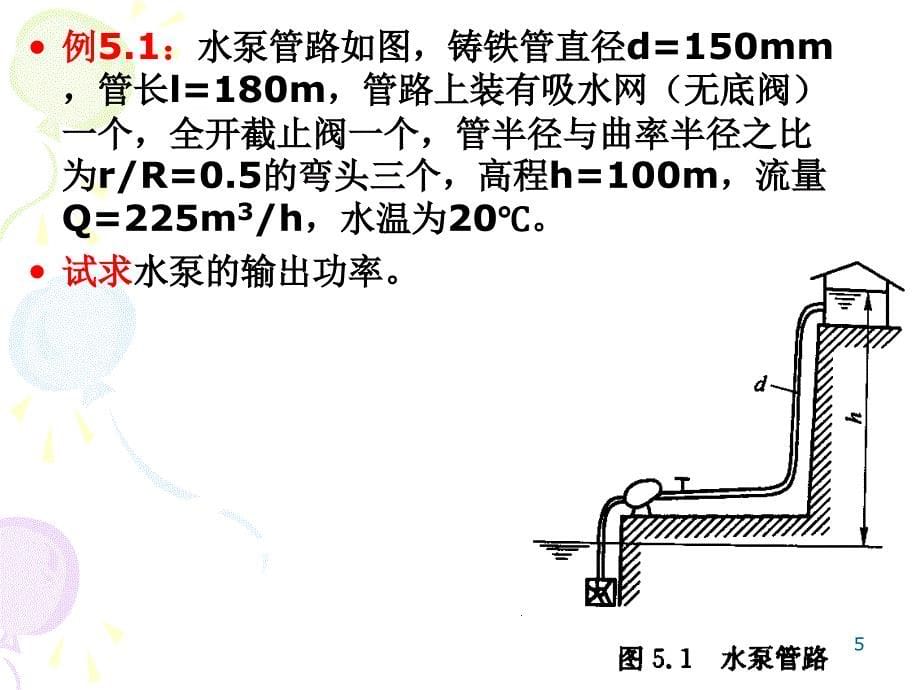 有压管流与孔口管嘴出流ppt课件_第5页