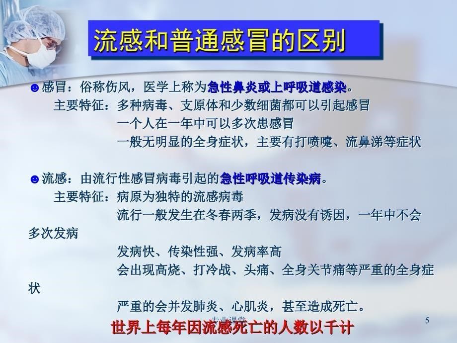 秋冬常见呼吸道传染病防治和家庭消毒知识讲座[业界特制]_第5页