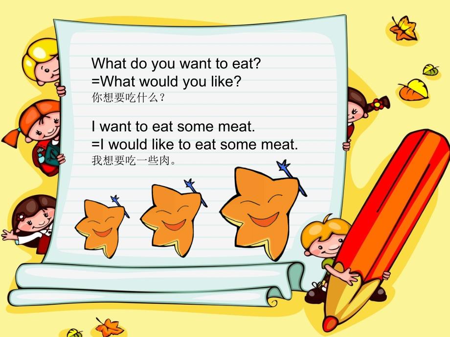 2023春六年级英语下册 Module 1 Unit 2《What do you want to eat》课件5 （新版）外研版（三起）_第3页