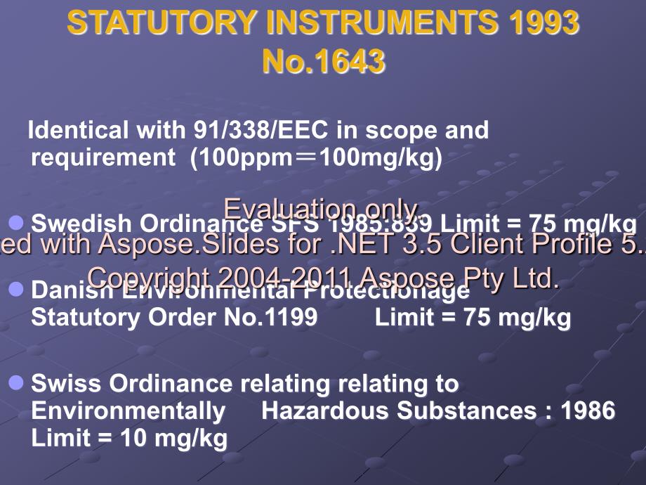 Cadmium(镉测试标准).ppt_第4页