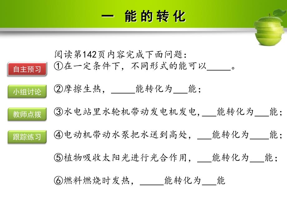 2023秋九年级物理全册 第14章 内能的利用 第3节 能量的转化和守恒课件 （新版）新人教版_第4页