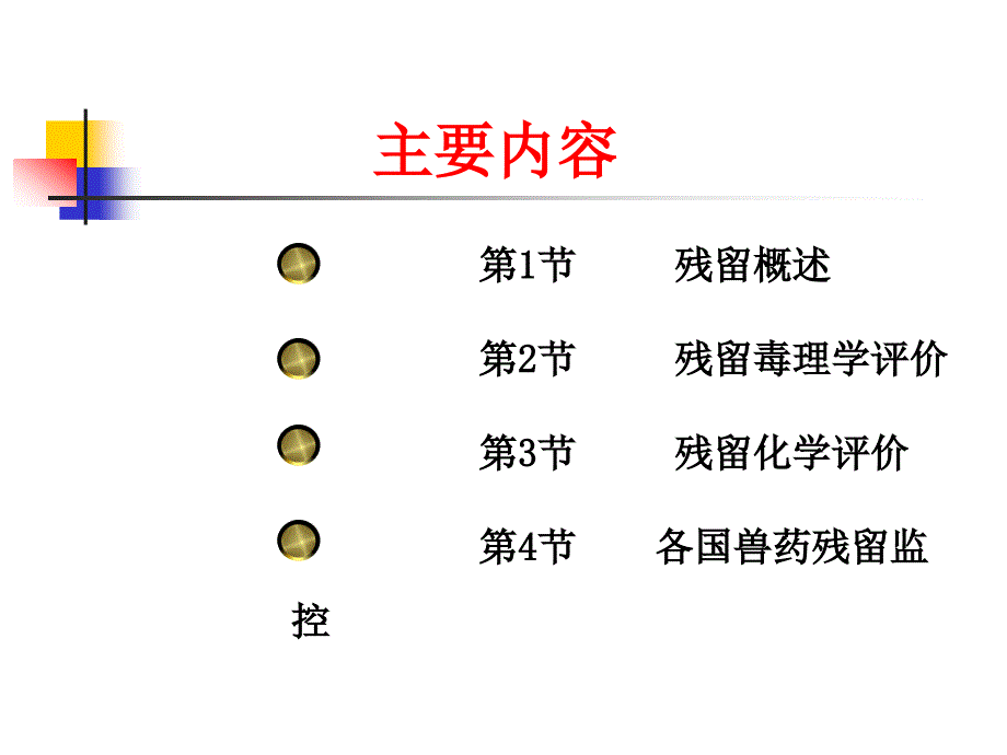 兽药残留研究PPT课件_第2页