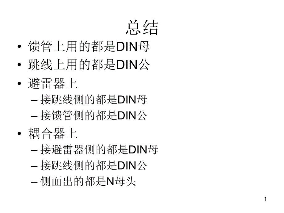 馈线DIN头与N头的判断优秀课件_第1页