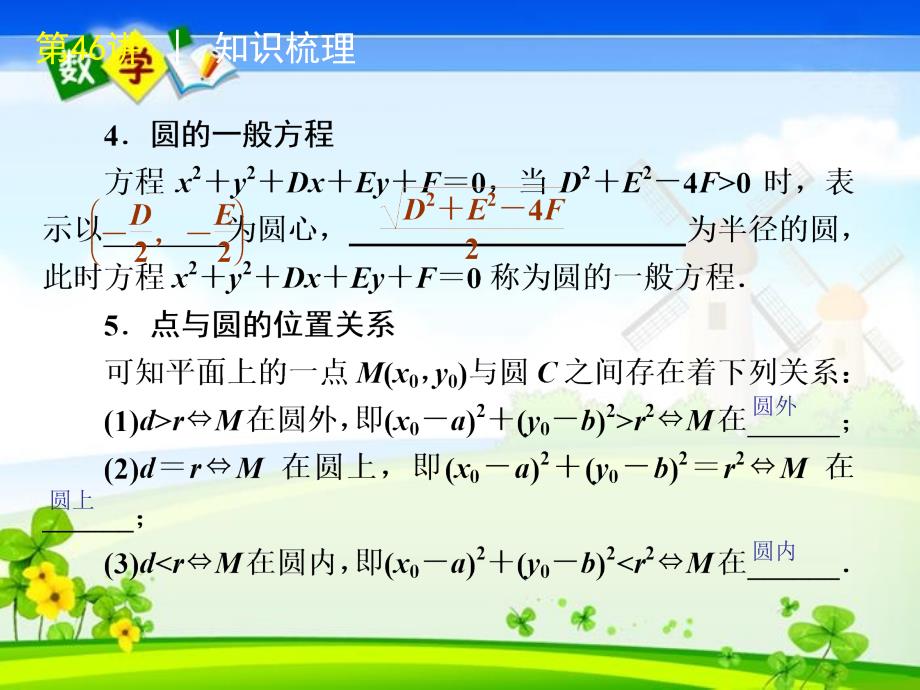 高中数学必修二《第四章圆与方程》课件_第4页