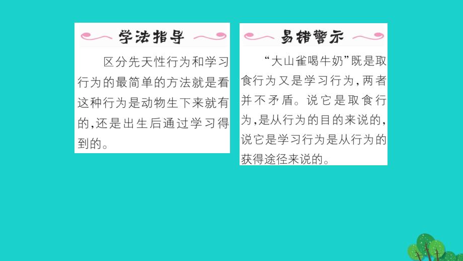 2023年秋八年级生物上册 第五单元 第二章 第二节 先天性行为和学习行为课件 （新版）新人教版_第3页