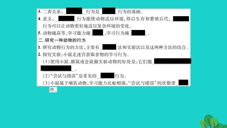 2023年秋八年级生物上册 第五单元 第二章 第二节 先天性行为和学习行为课件 （新版）新人教版_第5页