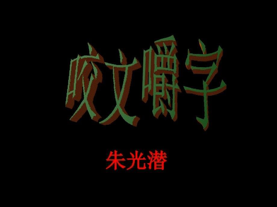 咬文嚼字黄老师课件_第5页