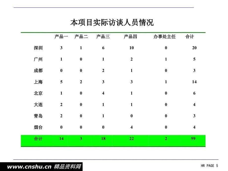 某某企业销售系统人力资源诊断分析报告ccbr_第5页