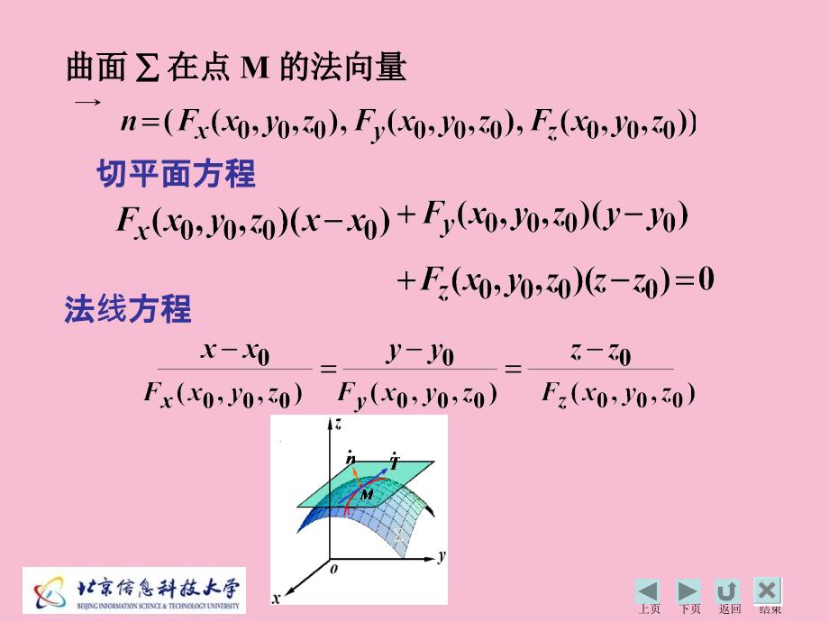 曲面切平面与法向量ppt课件_第4页