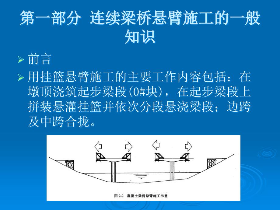 预应力混凝土连续梁桥悬臂浇筑施工知识讲座_第2页