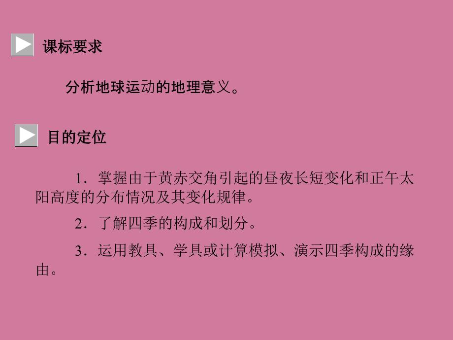 高中地理必修一地球的运动检测.ppt课件_第3页