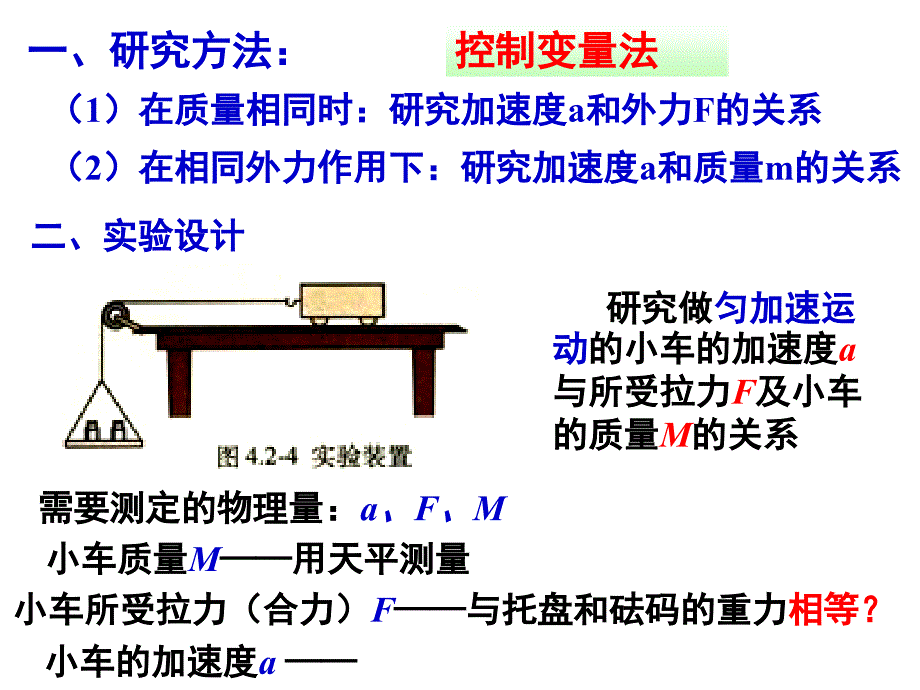 二节实验探究加速度与力质量关系_第2页