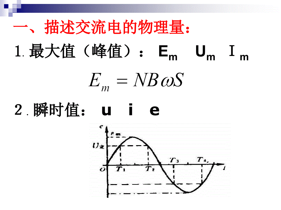 物理52描述交变电流的物理量精品课件新人教版选修32_第2页