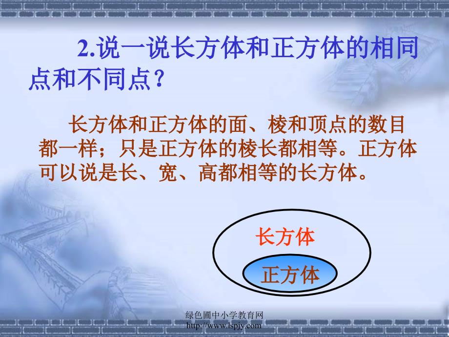 新课标人教版第十册数学长方体和正方体的表面积计算优质课件_第4页