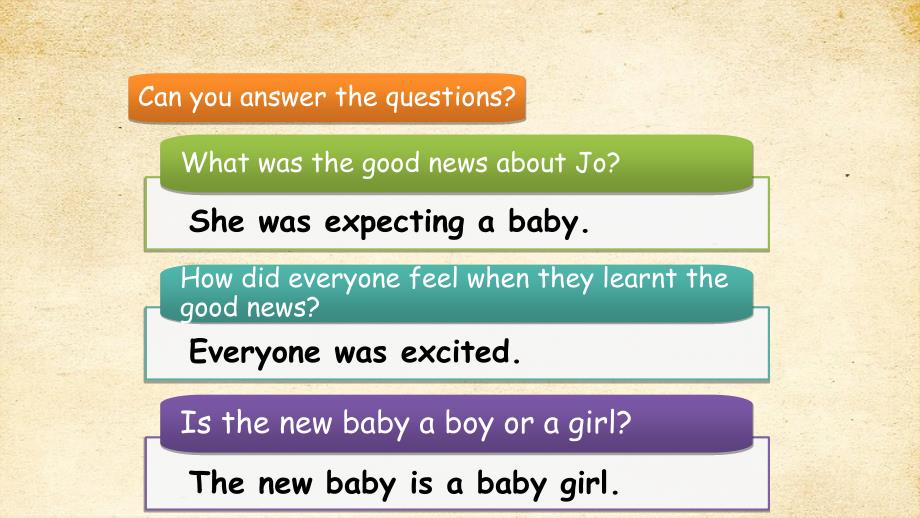典范英语4b Lesson4The New Baby 课件_第3页