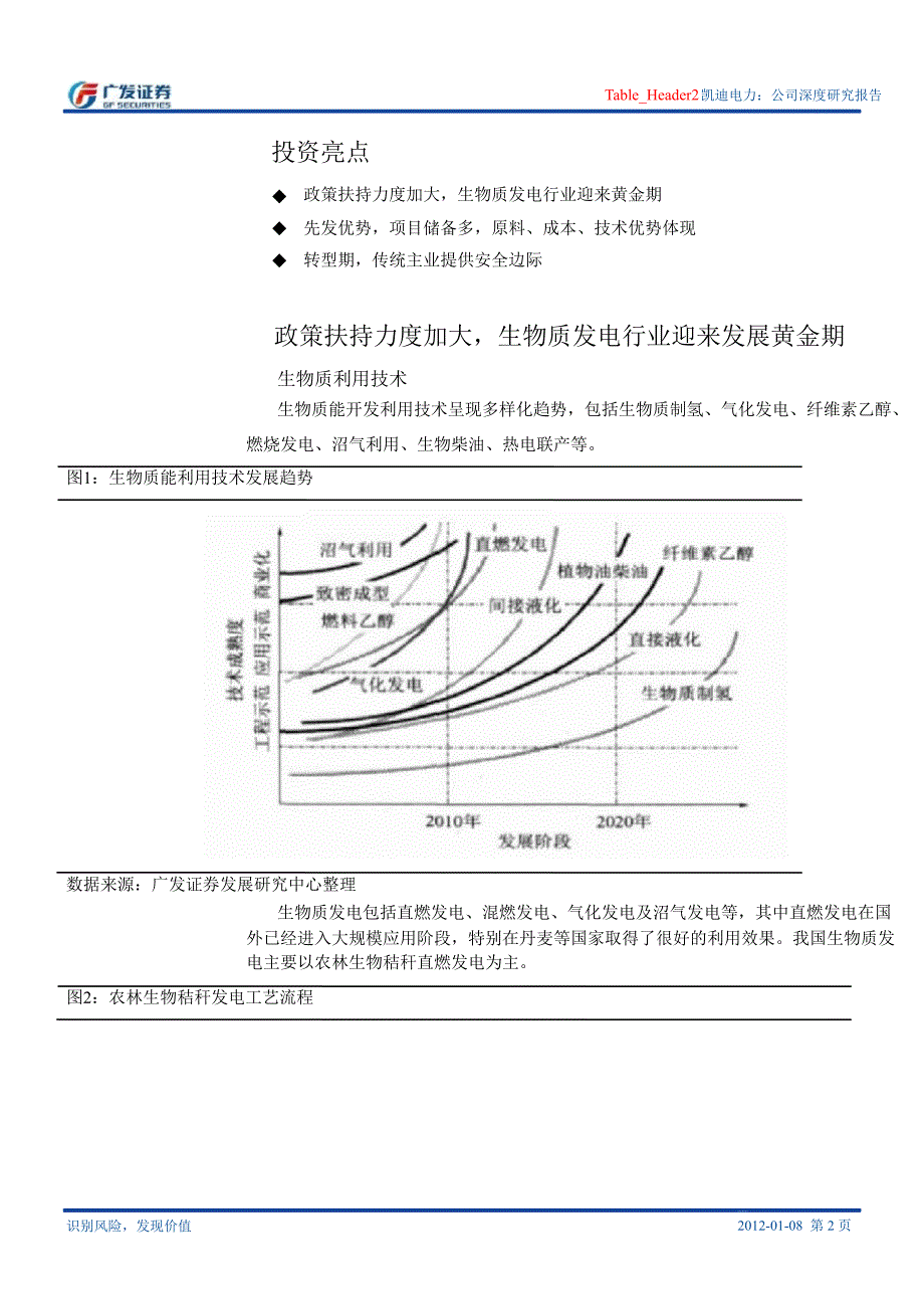 凯迪电力(000939)深度研究：生物质发电迎来天0109_第2页