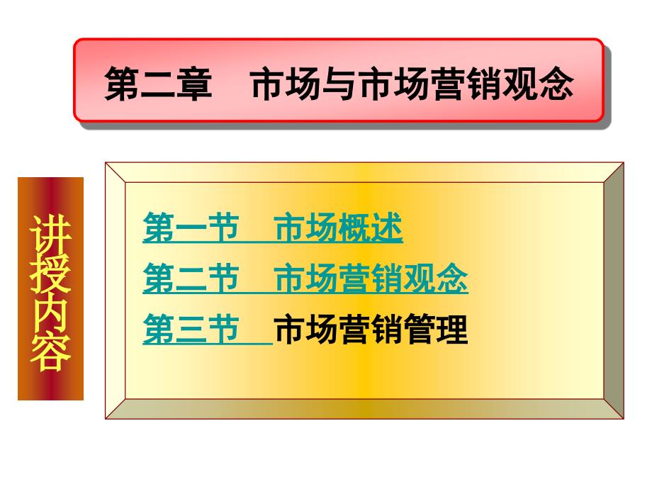 第二章 市场与市场营销观念_第1页