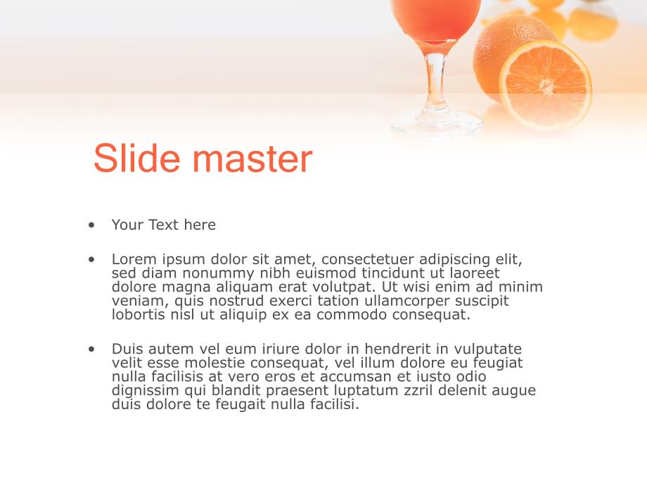 WPS的2014最新模板-暖色果汁.ppt_第2页