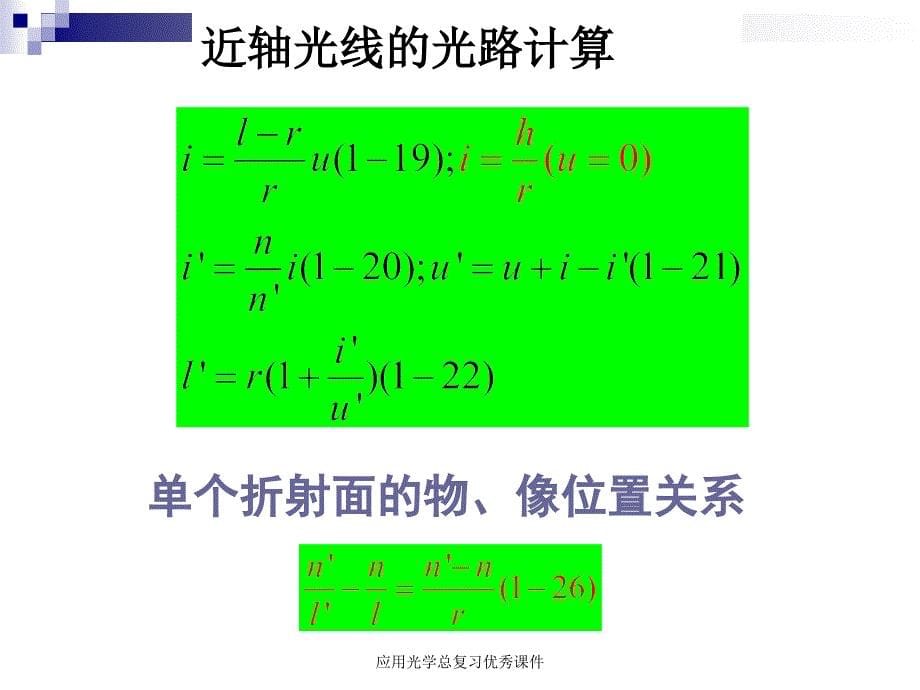 应用光学总复习优秀课件_第5页