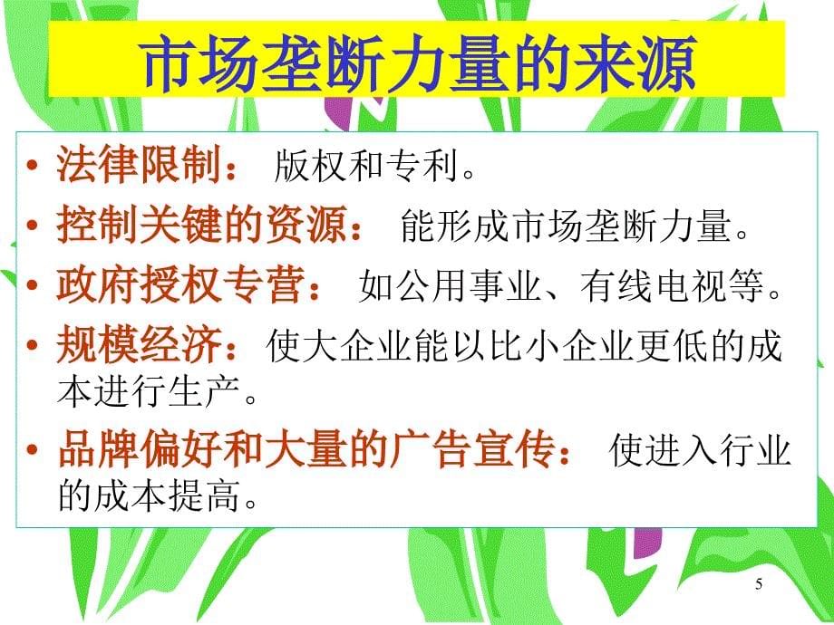 MBA管经垄断厂商与自然垄断_第5页