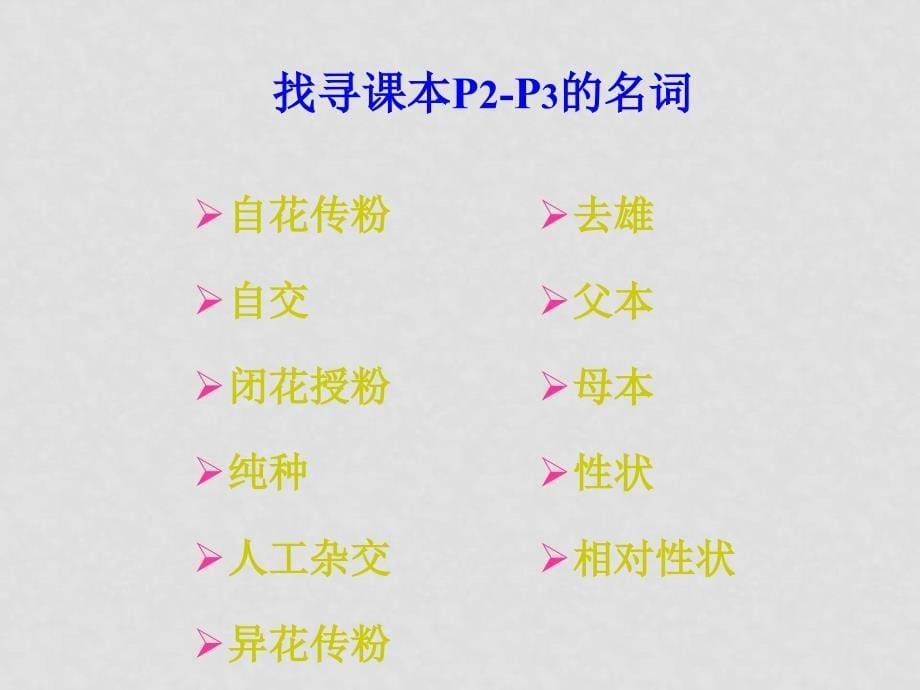 高中生物 孟德尔的豌豆杂交实验 课件13 人教版必修2_第5页