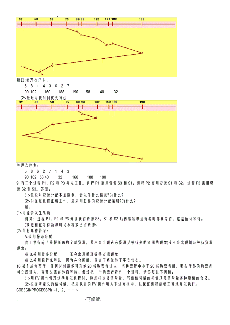 操作系统设计应用题解答_第4页