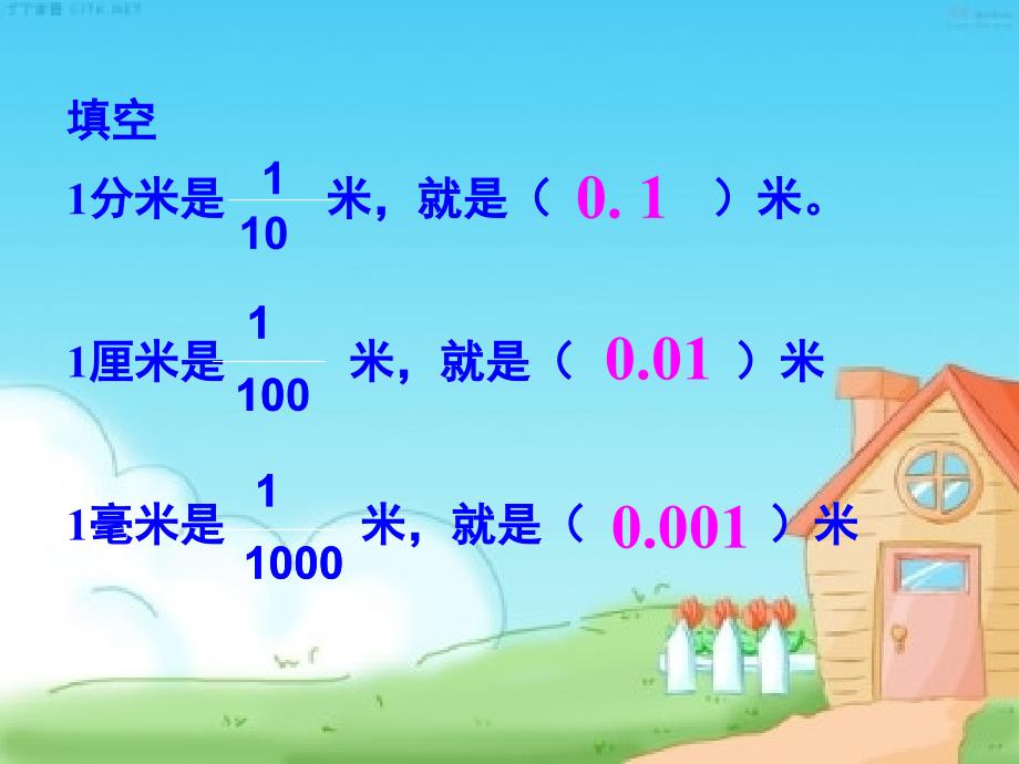 人教版数学四年级下册《小数的意义》PPT课件_第3页