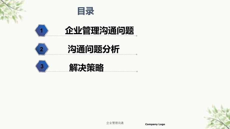 企业管理沟通课件_第2页