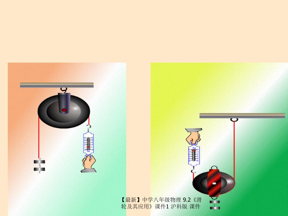 最新八年级物理9.2滑轮及其应用1沪科版_第4页