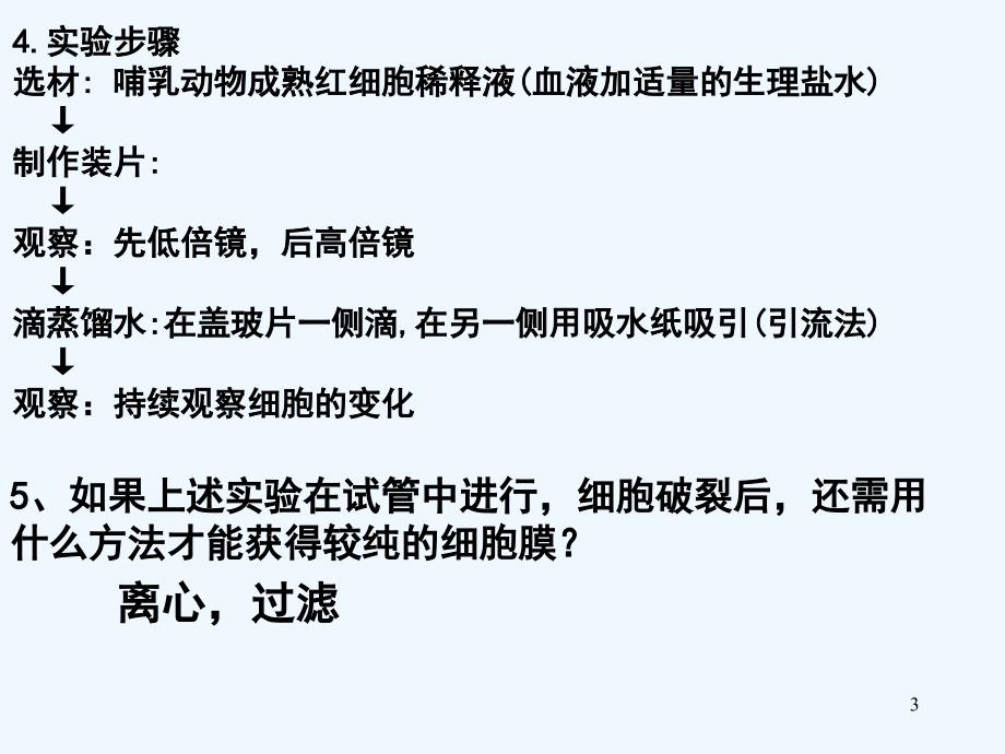 细胞膜于与细胞核一轮复习课件_第3页