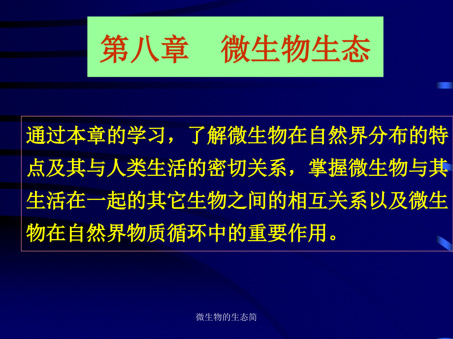 微生物的生态简课件_第2页