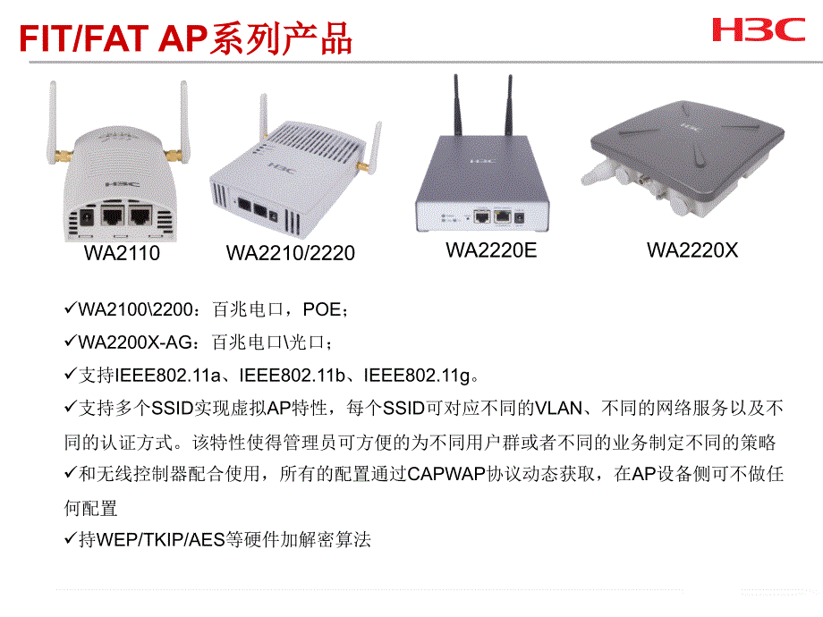 H3C WLAN地区合作伙伴培训胶片_第4页