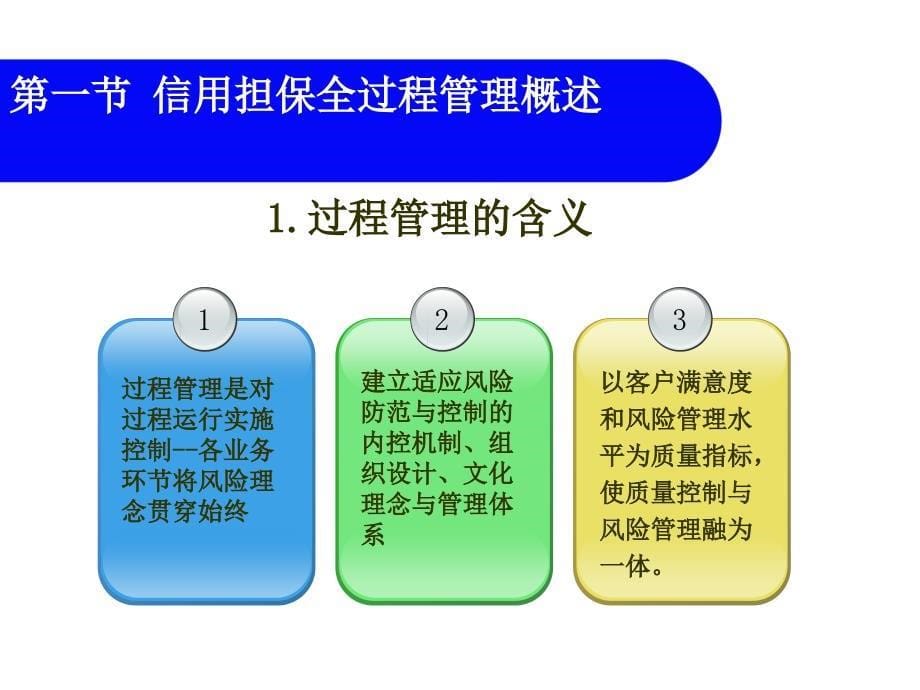 担保业务操作过程中的风险管理——信用担保全过程管理_第5页