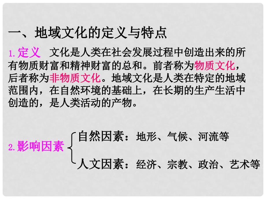 广东省湛江师范学院附属中学地理 第二章 第三节 地域文化与城市发展课件 新人教版必修2_第3页