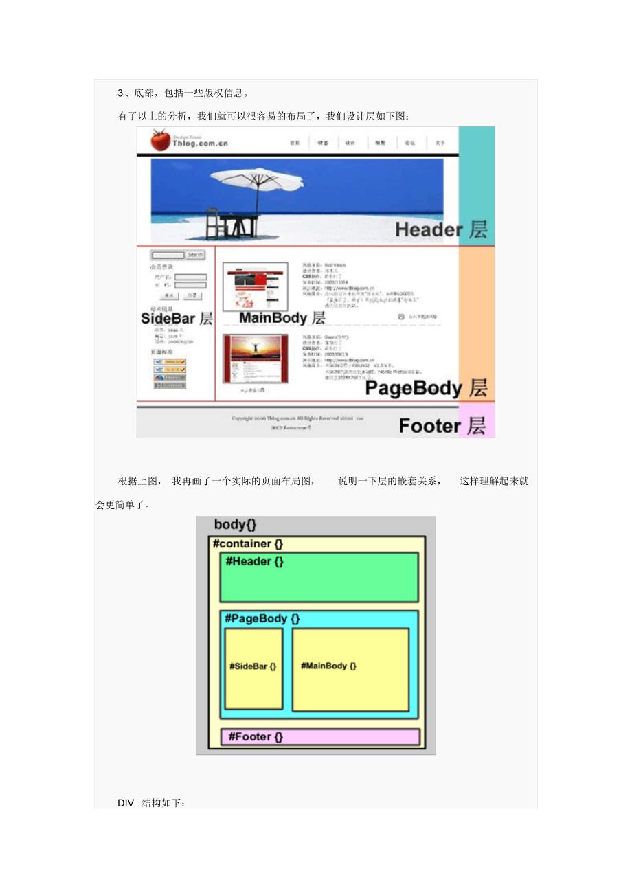 Div+CSS布局入门教程-_第2页