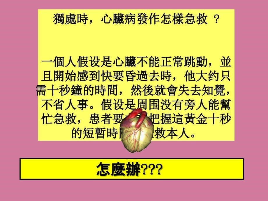 心脏急救法ppt课件_第5页