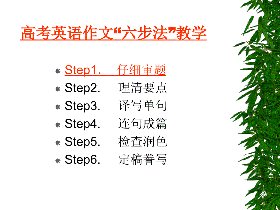 高三英语作文教学_第2页