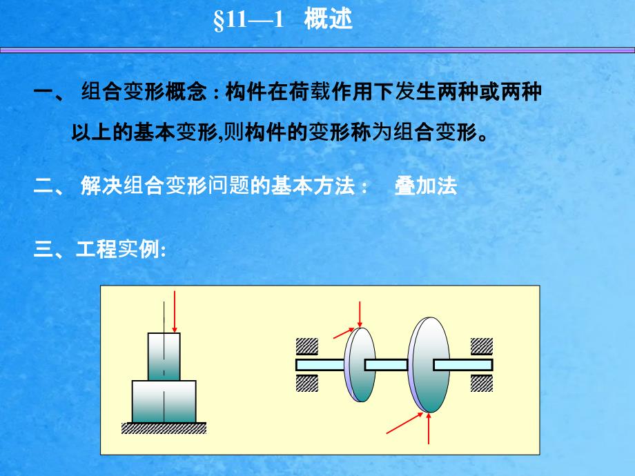 第十一章组合变形ppt课件_第4页