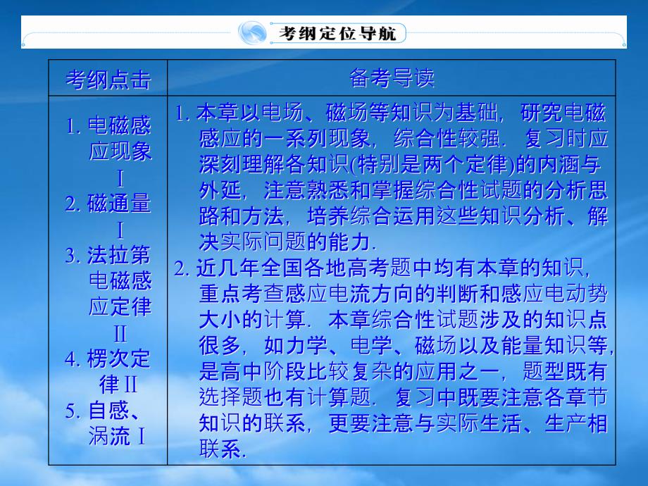 高三物理一轮复习第9章电磁感应精品课件新人教_第2页