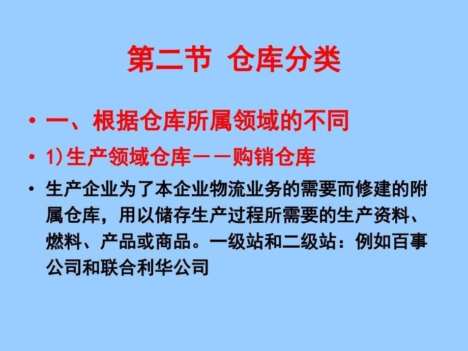 仓库及机械设备PPT课件_第5页